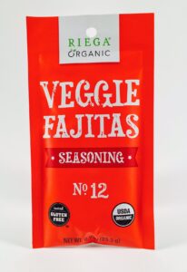 Riega Organic Veggie Fajita Seasoning Mix No. 12
